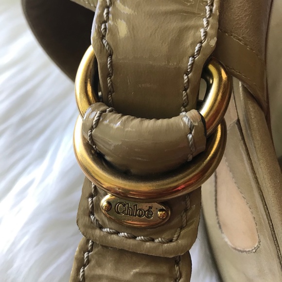 Chloe Sling Back Peep Toes Sandals. - Picture 5 of 9